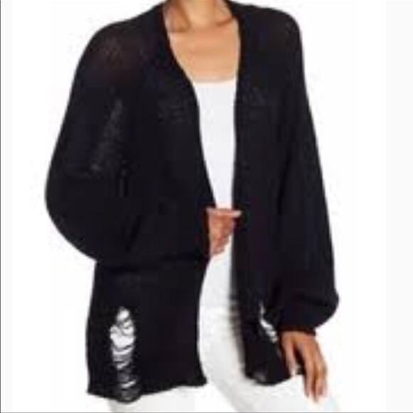 Melrose & Market Distressed Knit Cardigan - Picture 1 of 1
